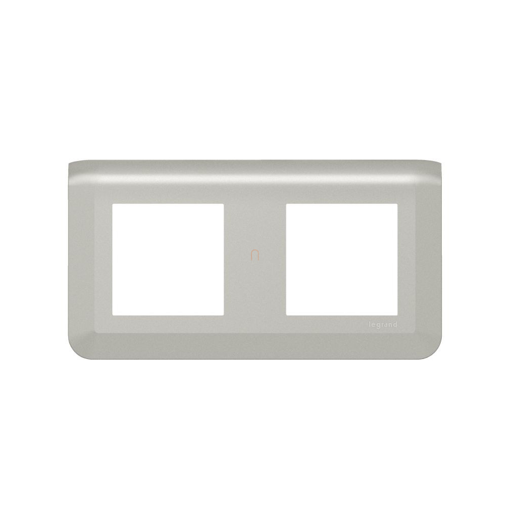 Legrand 079304L Program Mosaic keret 2x2m, alumínium