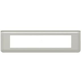 Legrand Program Mosaic keret, 1x10m, alumínium - 079310L