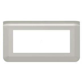   Legrand Program Mosaic keret, 1x5m, vízszintes, alumínium - 079315L