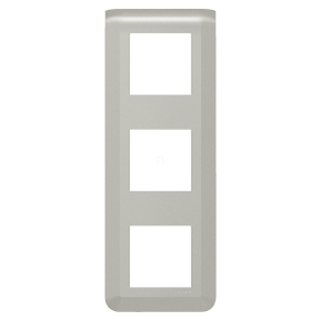   Legrand Program Mosaic keret, 3x2m, függőleges, alumínium - 079323L