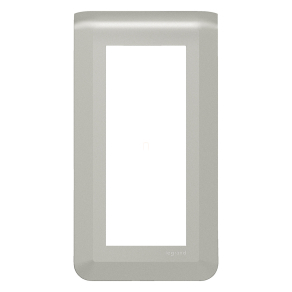   Legrand Program Mosaic keret, 1x5m, függőleges, alumínium - 079325L