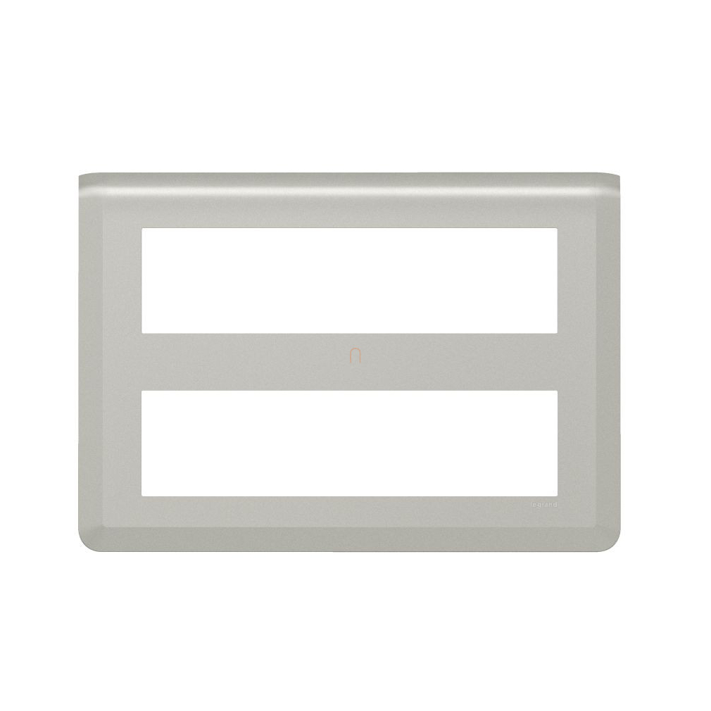 Legrand 079337L Program Mosaic 2x8 modulos keret, alumínium