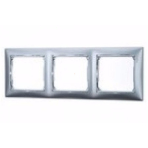 Legrand Valena 3-as keret, tetszőleges alumínium - 770153
