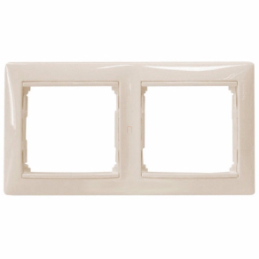   Legrand Valena 2-es keret, vízszintes elefántcsont - 774352
