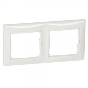Legrand Valena 2-es keret, vízszintes fehér - 774452