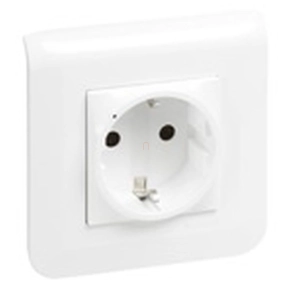   Legrand Program Mosaic Netatmo fehér okos 2P+F csatlakozóaljzat (végrehajtó), 16A, 1-es kerettel - 077713L