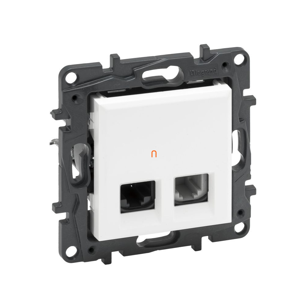 Legrand Niloé Step fehér RJ45 Cat.6 UTP + 1xRJ11 aljzat 863156