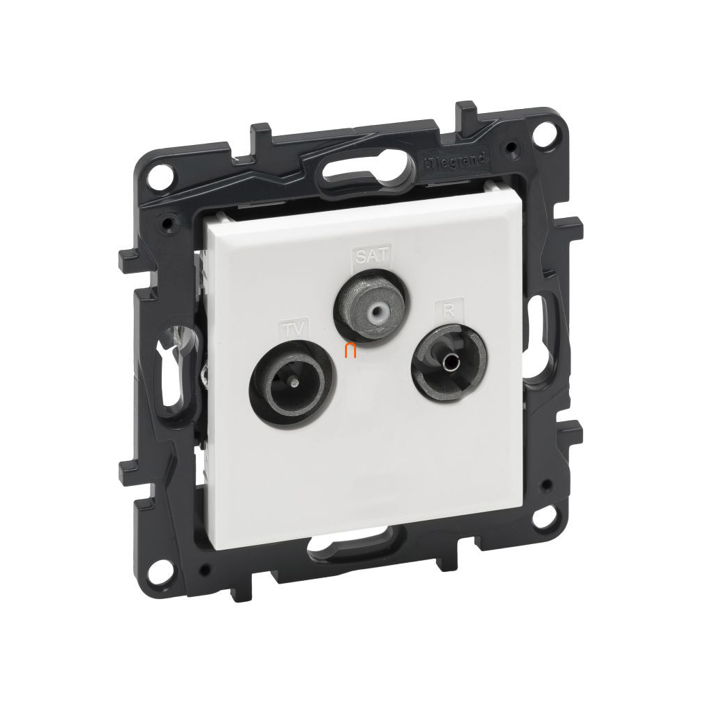 Legrand Niloé Step fehér TV-R-SAT csillagpontos aljzat (1,5 dB) 863180
