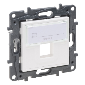 Legrand Niloé Step keystone adapter, fehér - 863187