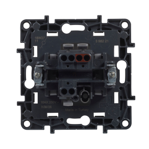   Legrand Niloé Step váltókapcsoló, 10AX, alumínium - 863306