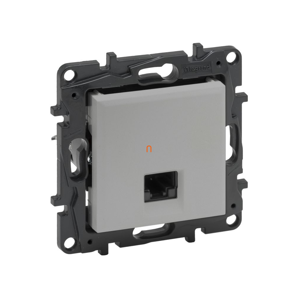 Legrand Niloé Step alumínium RJ45 Cat.5E UTP aljzat 863359