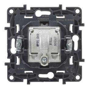   Legrand Niloé Step TV-R-SAT végzáró aljzat (10 dB), alumínium - 863379
