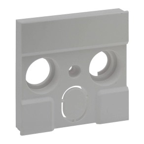 Legrand Niloé Step TV-R-SAT burkolat, alumínium - 863384