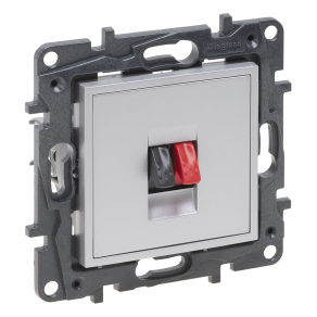 Legrand Niloé Step hangszóró aljzat, alumínium - 863385