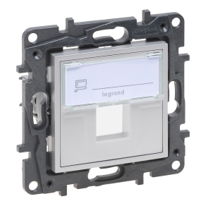 Legrand Niloé Step keystone adapter, alumínium - 863387