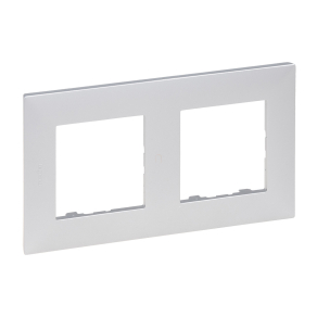 Legrand Niloé Step 2-es keret, alumínium - 863392