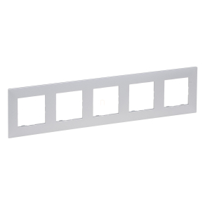 Legrand Niloé Step 5-ös keret, alumínium - 863395