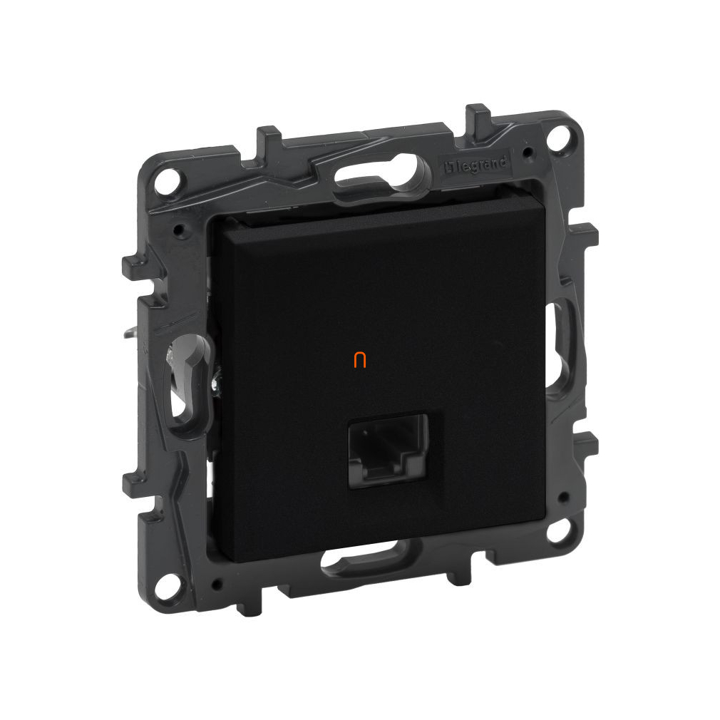 Legrand Niloé Step fekete RJ45 Cat.6 STP aljzat 863565