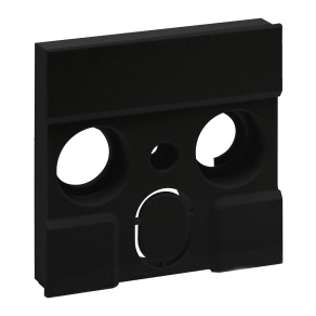 Legrand Niloé Step TV-R-SAT burkolat, fekete - 863584