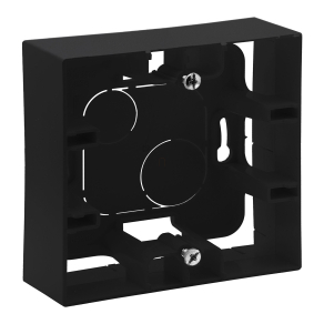 Legrand Niloé Step 1-es kiemelődoboz, fekete - 863597