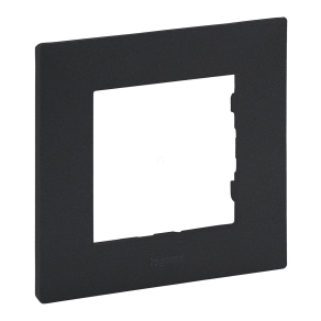 Legrand Niloé Step 1-es keret, sötét szürke - 863791