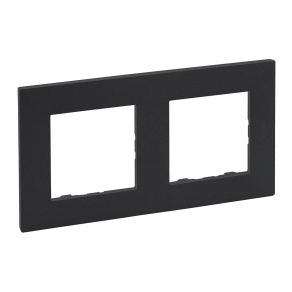 Legrand Niloé Step 2-es keret, sötét szürke - 863792