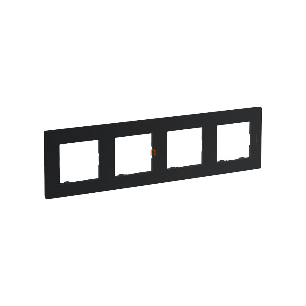 Legrand Niloé Step sötét szürke keret 4-es 863794