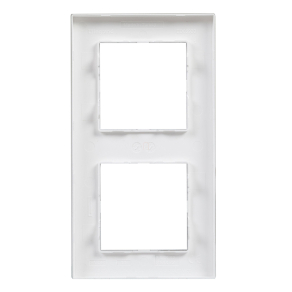 Legrand Niloé Step 2-es keret, csiszolt alumínium - 863892