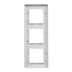 Legrand Niloé Step 3-as keret, csiszolt alumínium - 863893