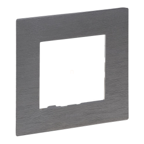 Legrand Niloé Step 1-es keret, csiszolt szürke - 863991