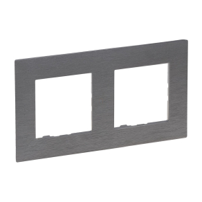 Legrand Niloé Step 2-es keret, csiszolt szürke - 863992