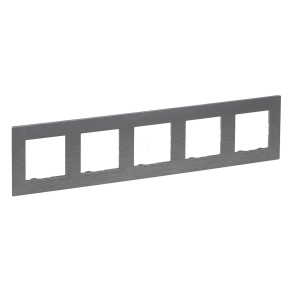 Legrand Niloé Step 5-ös keret, csiszolt szürke - 863995