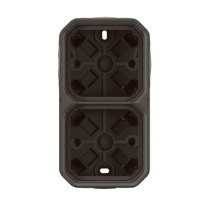   Legrand Plexo 55 falon kívüli 2-es doboz, membrános, antracit - 069602L