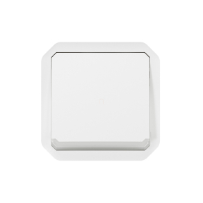  Legrand Plexo 55 váltóérintkezős nyomó jelzőfénnyel 10A, fehér - 069616L