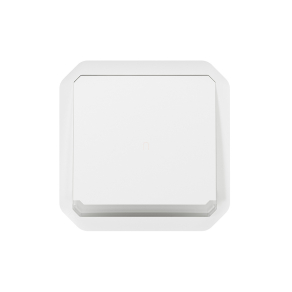   Legrand Plexo 55 egypólusú nyomó jelzőfénnyel 10A, fehér - 069632L