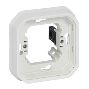 Legrand 55 egyes keret körmökkel, fehér 069693L - Plexo