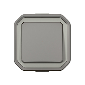   Legrand Plexo 55 falon kívüli váltókapcsoló 10A, összeszerelt, szürke - 069711L