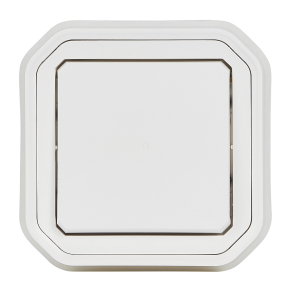   Legrand Plexo 55 süllyesztett váltókapcsoló rögzítőkörömmel 10A, összeszerelt, fehér - 069852L