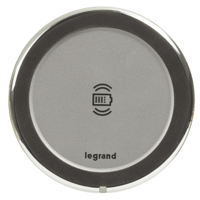   Legrand vezeték nélküli töltő szett, 15 W, IP 44, alumínium - 077640L