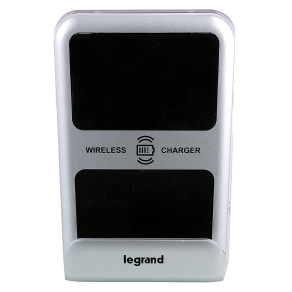   Legrand Program Mosaic falba süllyeszthető indukciós töltő-10 W-IP66-IK08 - 077699L