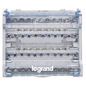 Legrand Lexic moduláris elosztóblokk 4P 100A 6M - 400406
