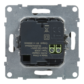   Legrand Suno 2xUSB-C töltőaljzat, 3 A-15 W, alumínium - 721331