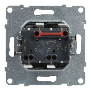 Legrand Suno csillárkapcsoló 10AX, alumínium - 721305