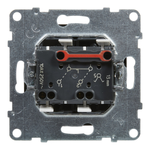 Legrand Suno csillárkapcsoló 10AX, fekete - 721405