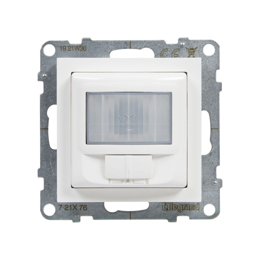 Legrand Suno fehér mozgásérzékelős kapcsoló 3 - 250 W (izzó, halogén, LED) 120fokos, 2 vezetékes, keret nélkül 721176