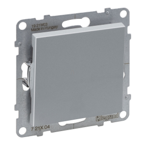 Legrand Suno egypólusú kapcsoló 16AX, alumínium - 721304