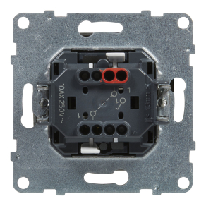 Legrand Suno egypólusú kapcsoló 10AX, alumínium - 721301