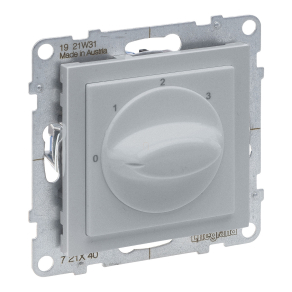   Legrand Suno fokozatkapcsoló (0, 1, 2, 3), alumínium - 721340