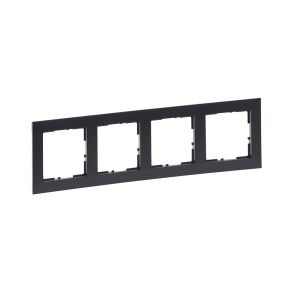Legrand Suno 4-es keret, sötét szürke - 721554