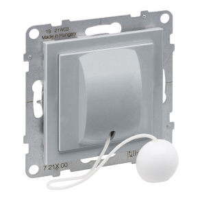   Legrand Suno húzózsinóros váltóérintkezős nyomó, alumínium - 721300